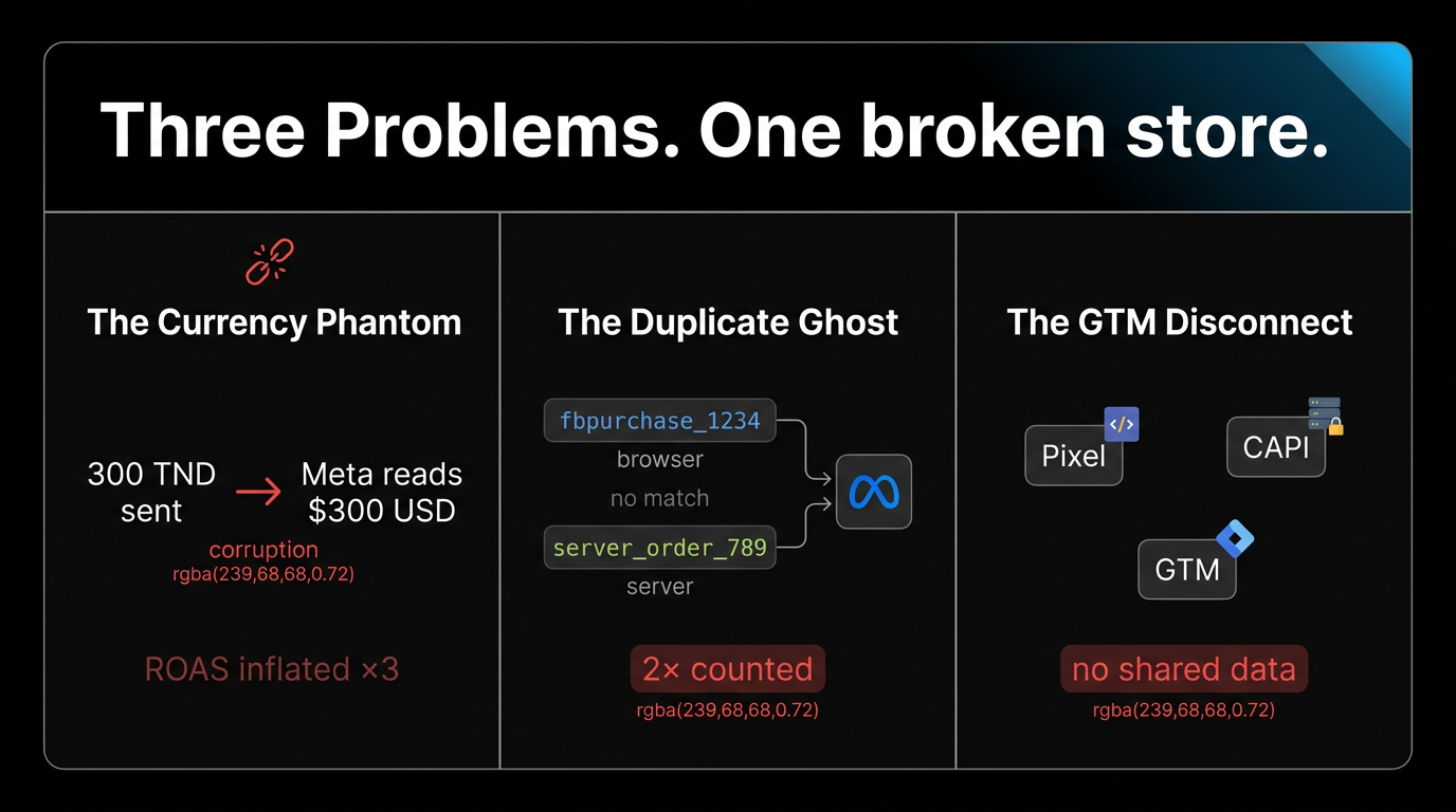 Prompt 1 — The Three Problems (Before State)